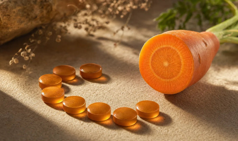 Miglior betacarotene per abbronzatura: le 4 cose scritte sull'etichetta - Balance Nutrition