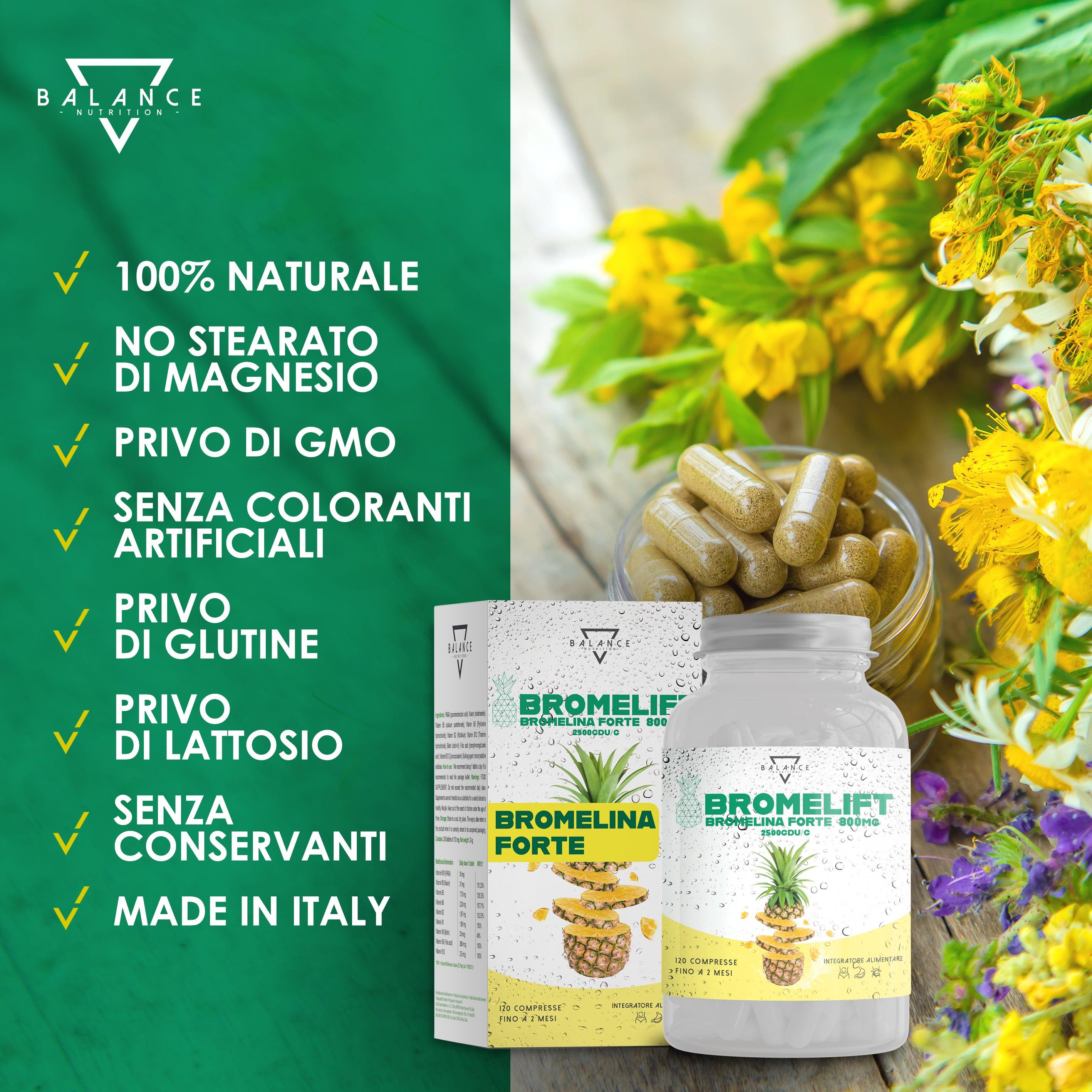 BROMELIFT®| Bromelina Forte Drenante - Balance Nutrition