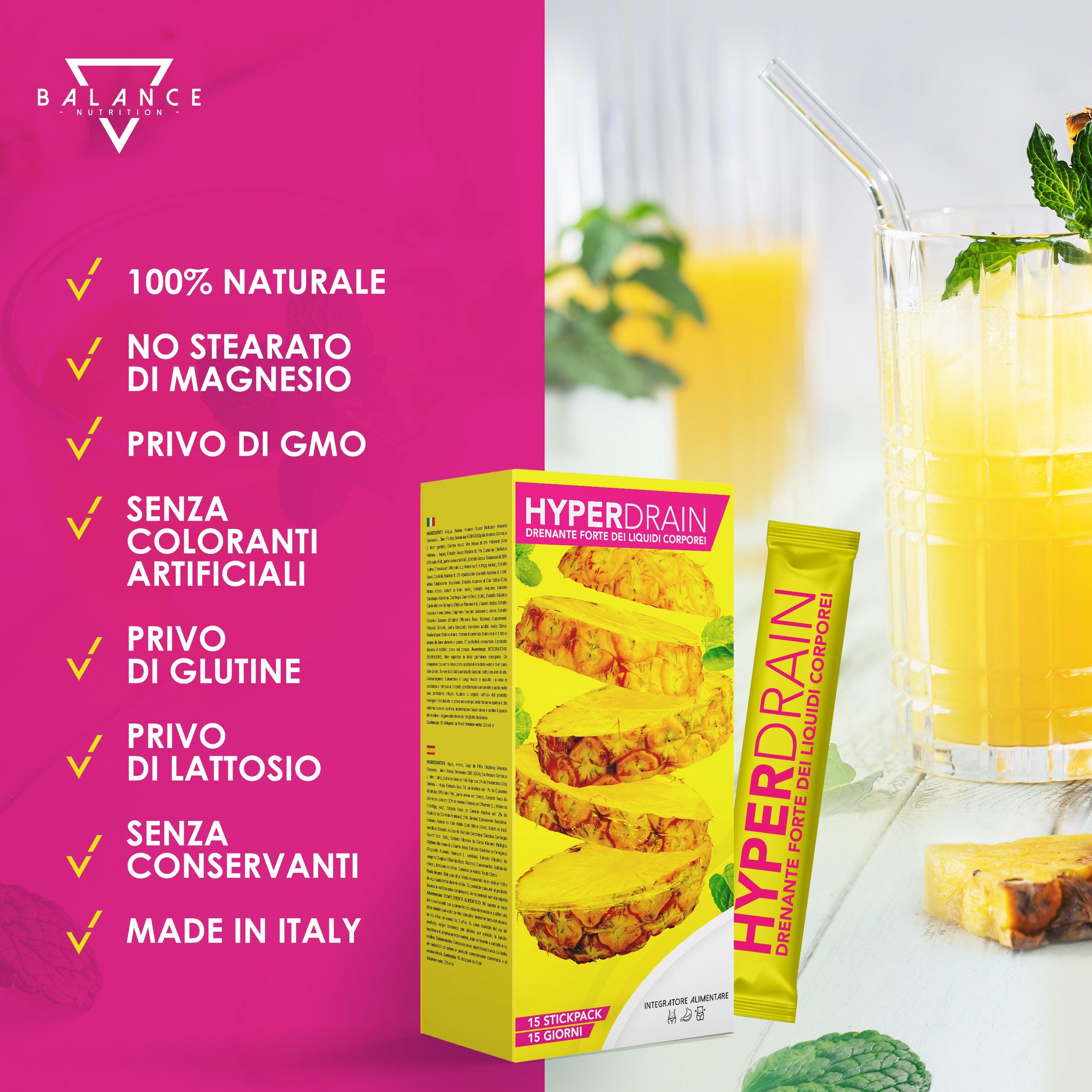 HYPERDRAIN® - Gustoso e Depurativo - Balance Nutrition