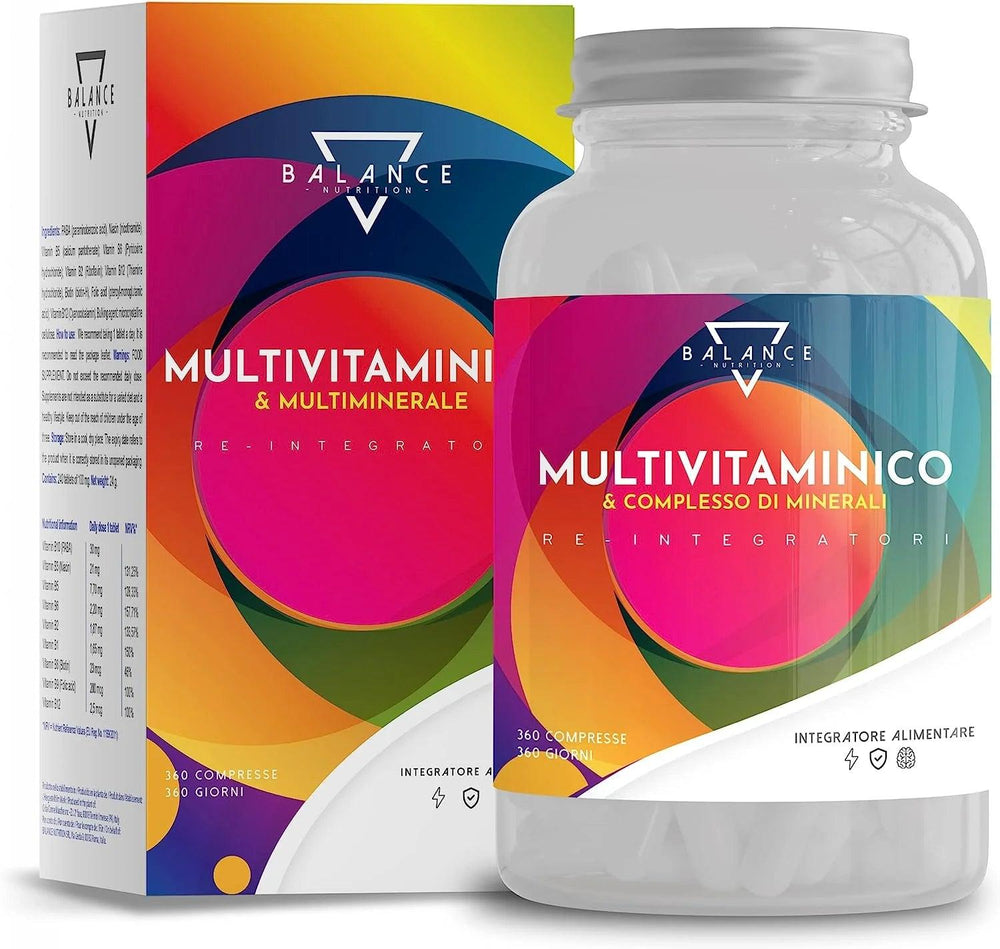 MULTIVITAMINICO - Un tornado di Energia per 1 anno intero - Balance Nutrition