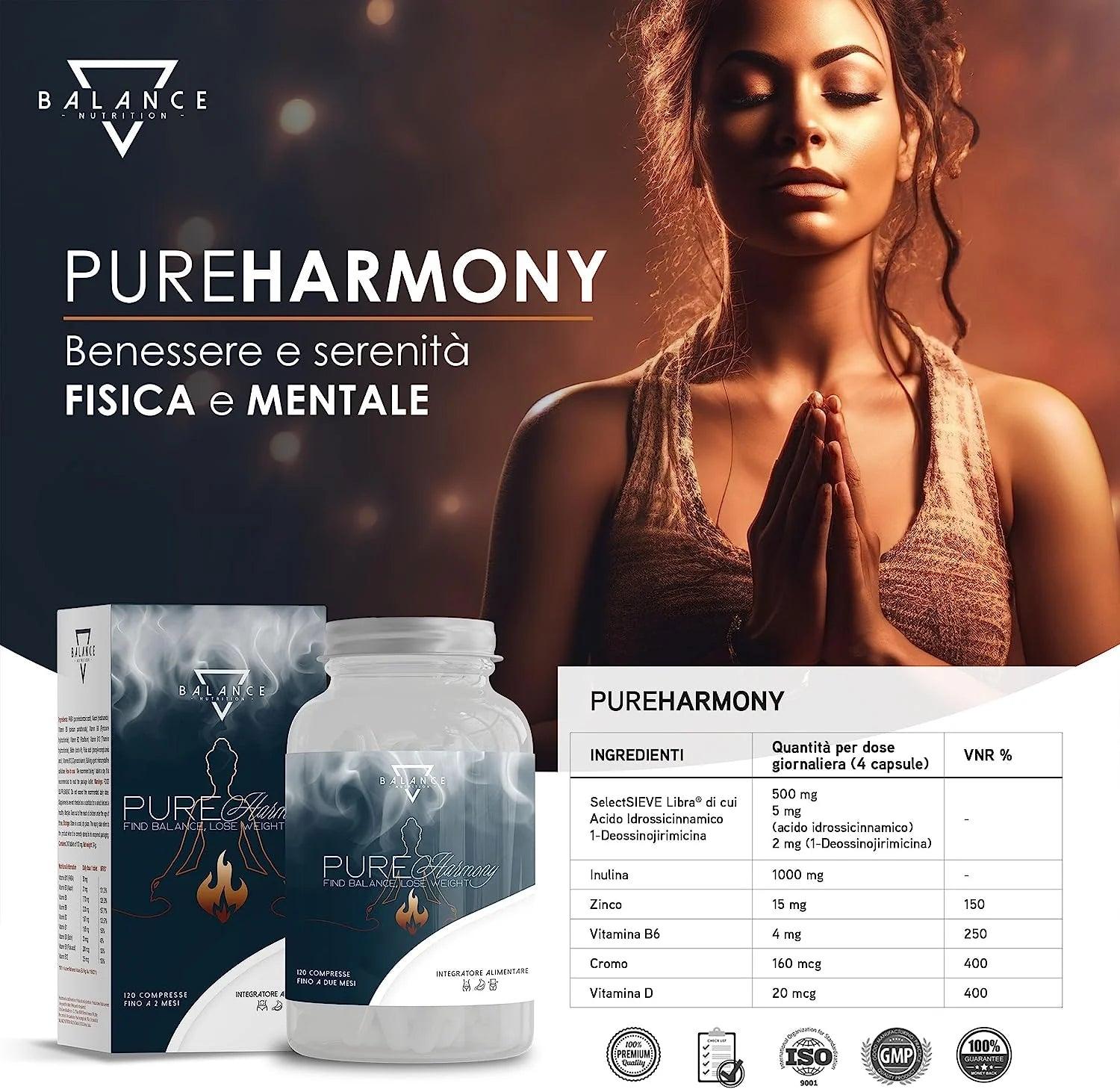 PUREHARMONY® - Benessere Fisico e Mentale - Balance Nutrition