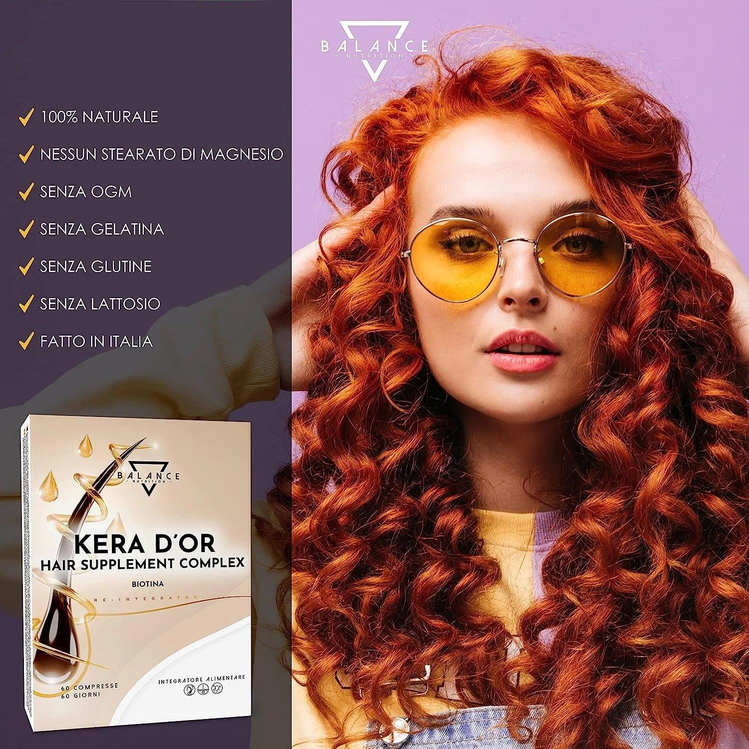 KERA D’OR® - Capelli Divini - Balance Nutrition