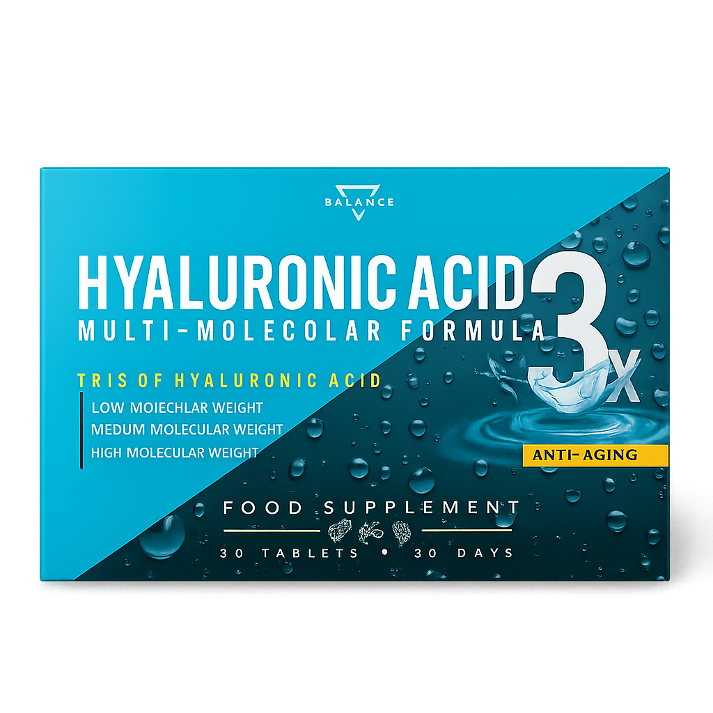 ÁCIDO HIALURÓNICO 3X™ Acción antienvejecimiento y antiarrugas