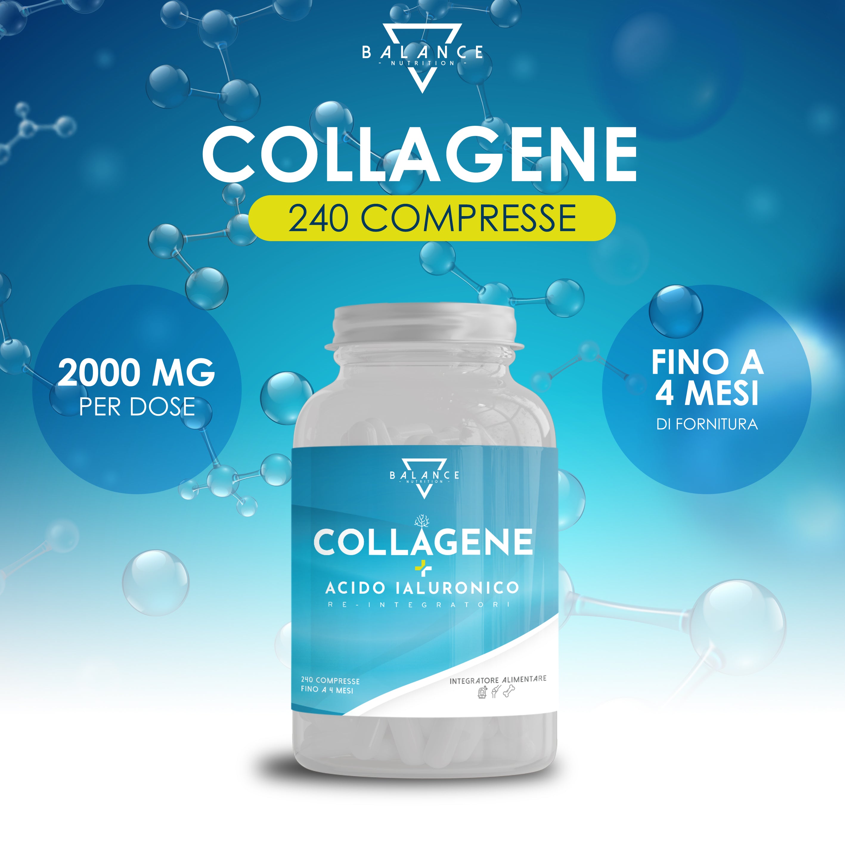 COLLAGENE + H.A.™️ Efficacia ampio spettro