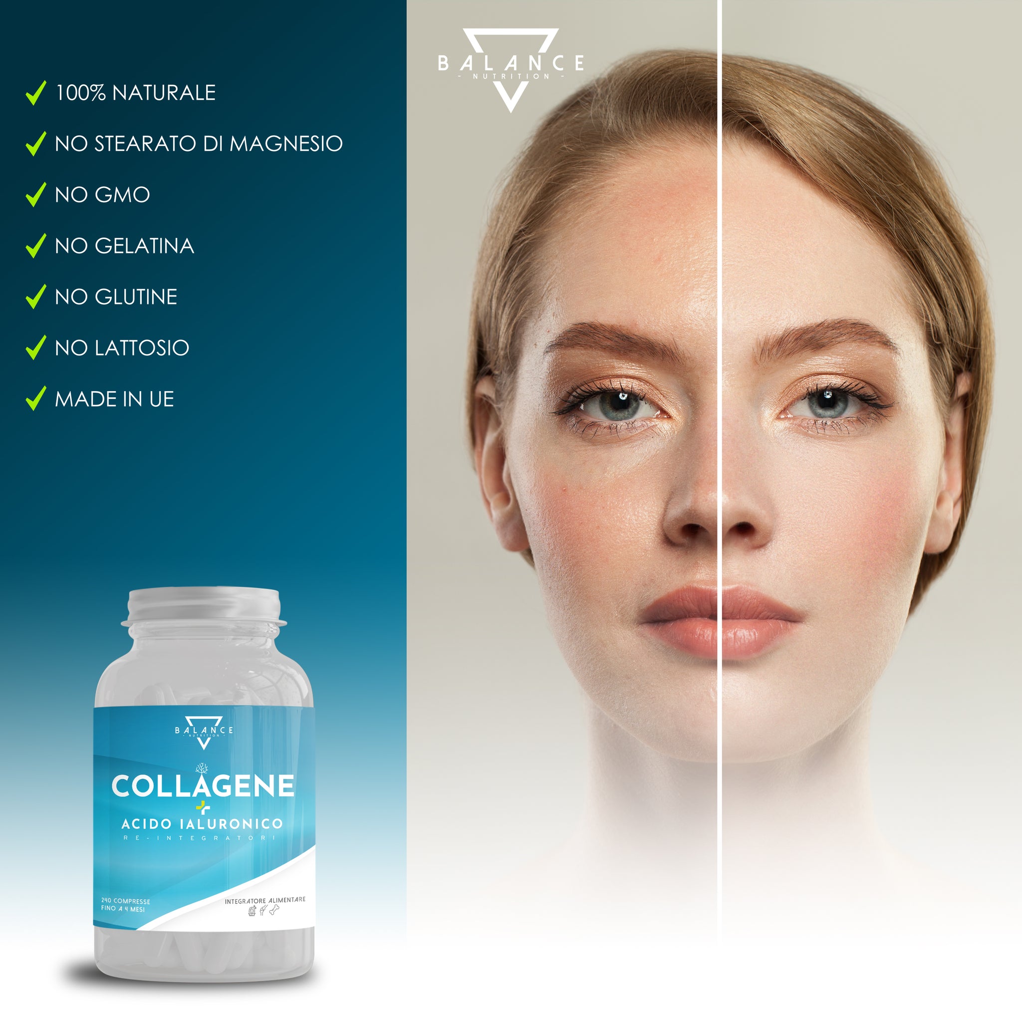 COLLAGENE + H.A.™️ Efficacia ampio spettro