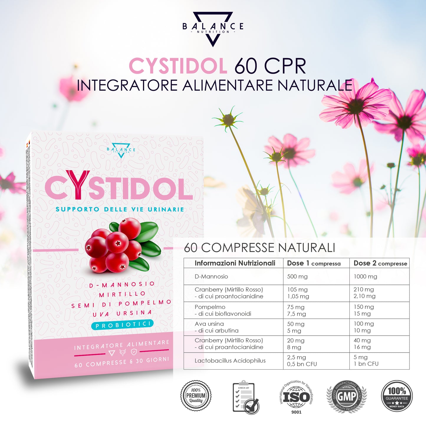
                  
                    🔵 1 Cystidol + 3 Probion Lady
                  
                