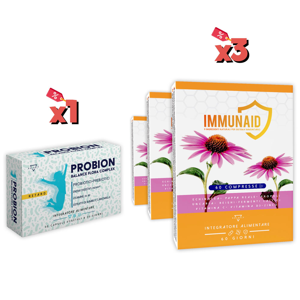 🔵 1 Probion + 3 Immunaid
