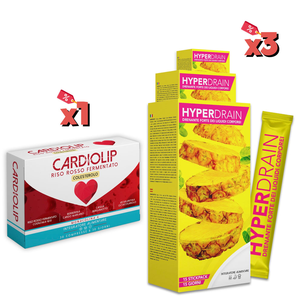 🔵 1 Cardiolip + 3 HiperDrain