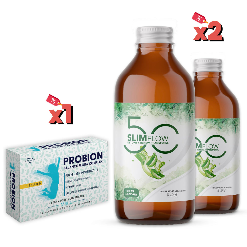 🔵 1 Probion + 2 SlimFlow50 Detox
