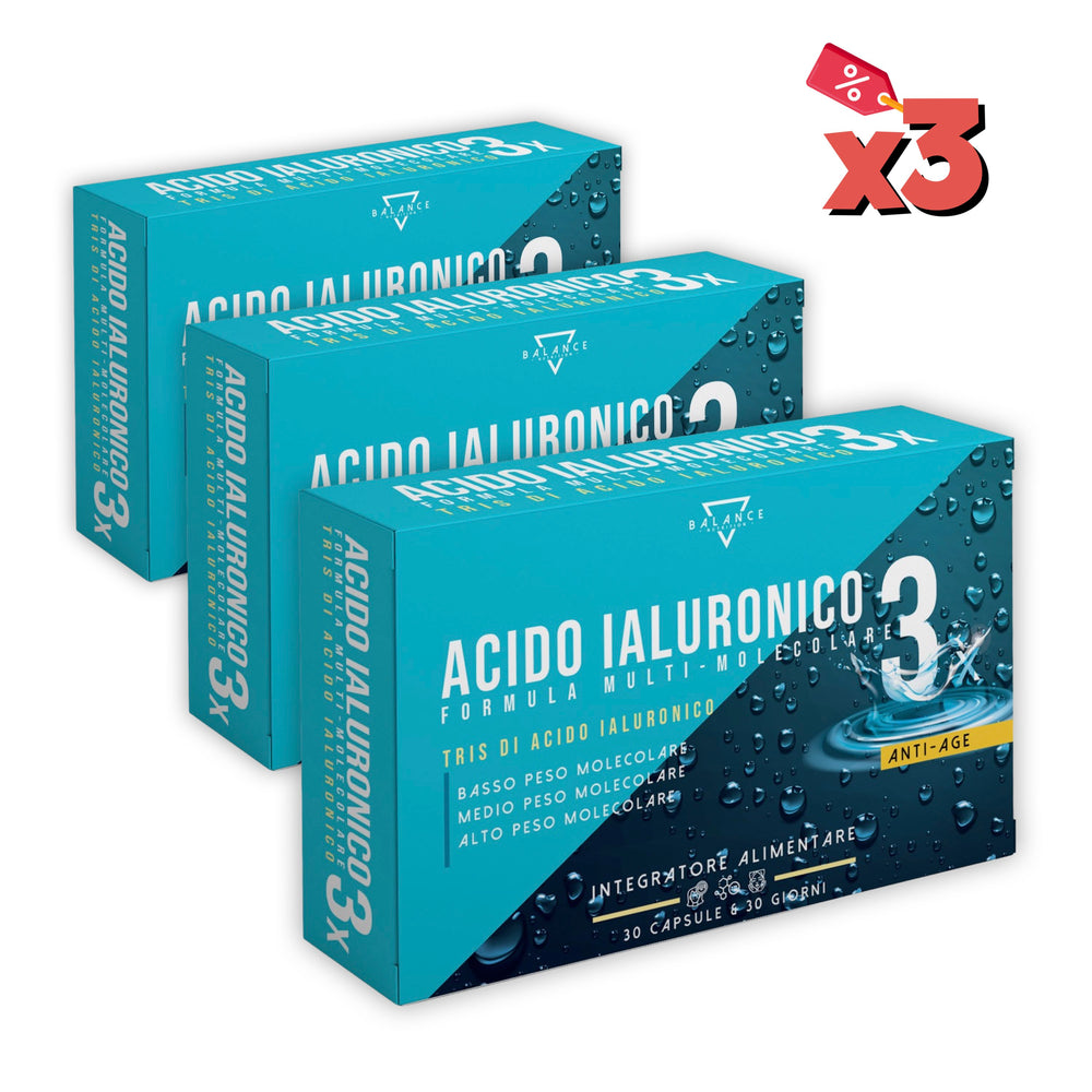 🟠 3x Acido Ialuronico 3x
