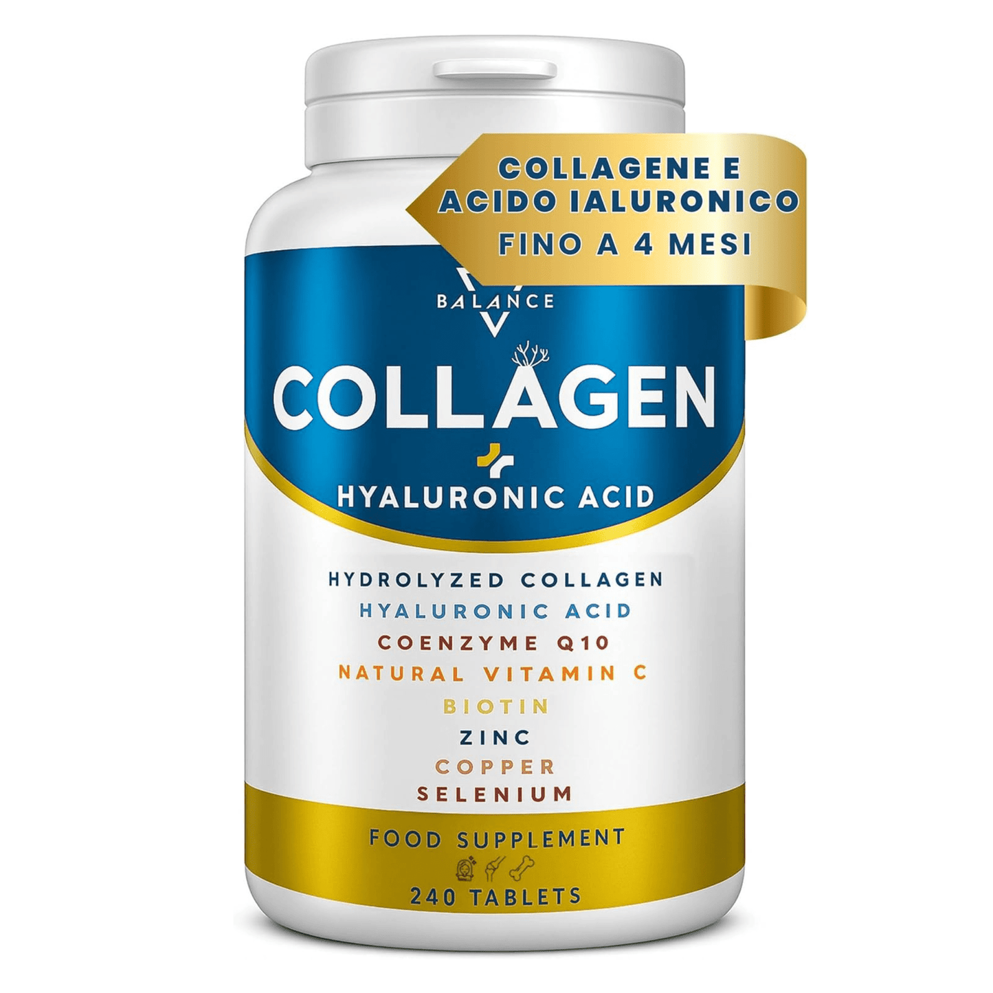 COLLAGENE IDROLIZZATO - Effetto Rimpolpante - Balance Nutrition