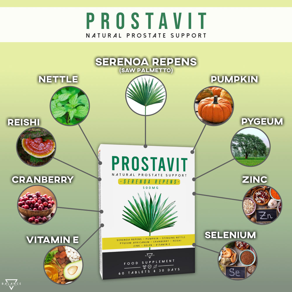 
                  
                    PROSTAVIT™ X4 – Nahrungsergänzungsmittel für das Wohlbefinden der Prostata
                  
                