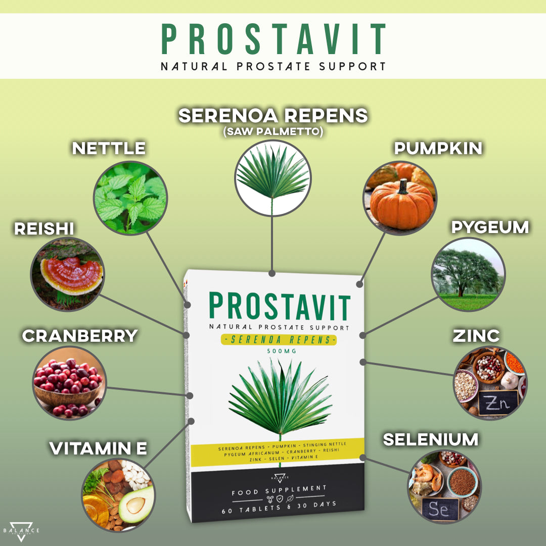 
                  
                    PROSTAVIT™ X4 – Nahrungsergänzungsmittel für das Wohlbefinden der Prostata
                  
                