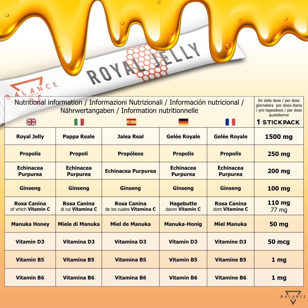 IMMUNAID™ PAPPA REALE LIQUIDA - Rinforzo del Sistema Immunitario - Balance Nutrition
