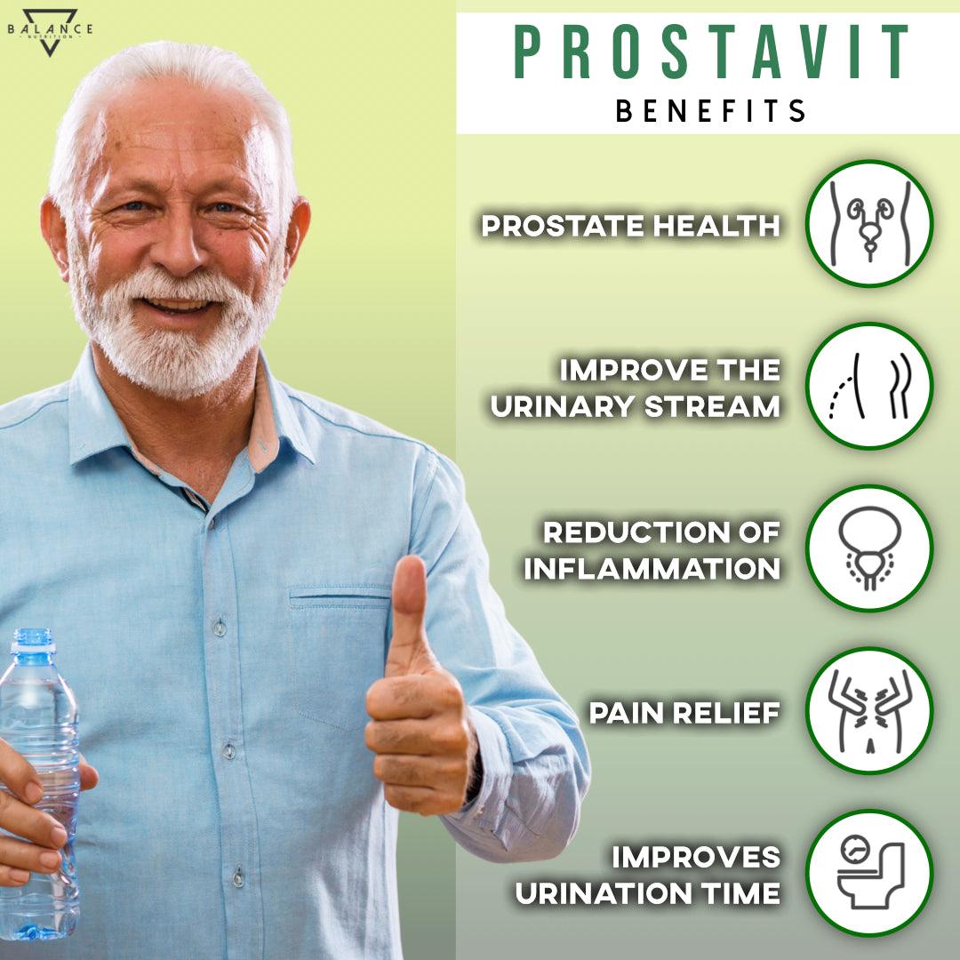 PROSTAVIT™ Nahrungsergänzungsmittel für das Wohlbefinden der Prostata