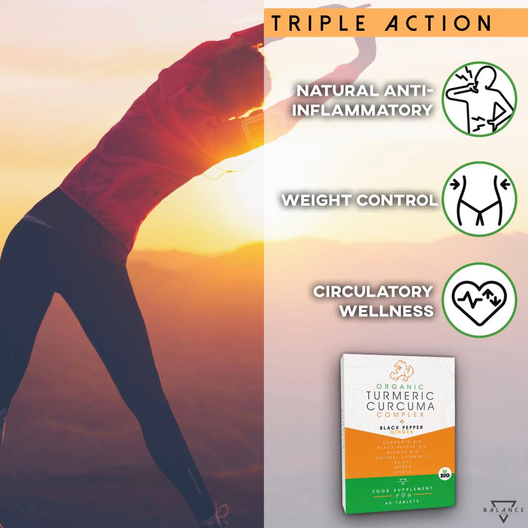 CURCUMA BIO™ - Integratore Alimentare per accelerare il metabolismo e per articolazioni in salute - Balance Nutrition