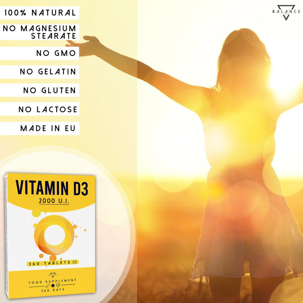 
                  
                    VITAMIN D3™ Nahrungsergänzungsmittel für das Wohlbefinden von Knochen, Knorpel, Zähnen und Immunsystem
                  
                