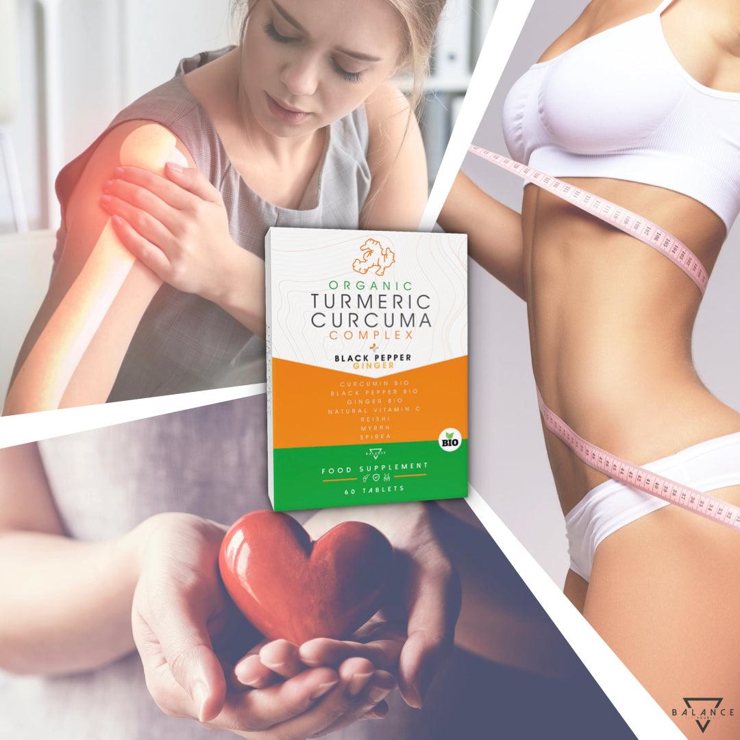 CURCUMA BIO™ - Integratore Alimentare per accelerare il metabolismo e per articolazioni in salute - Balance Nutrition