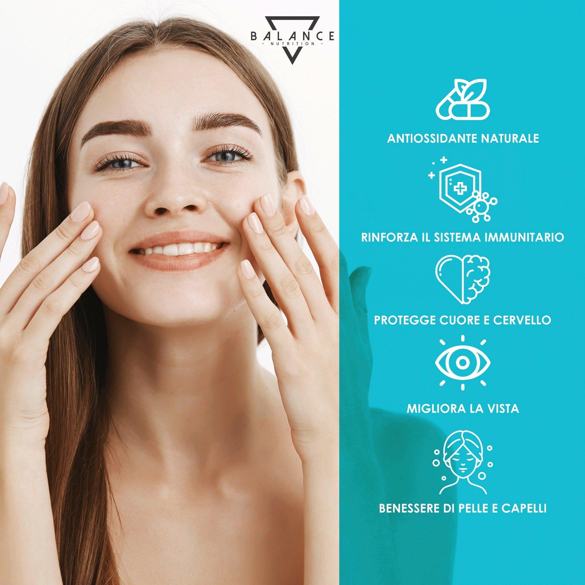VITAMINA E™ - Integratore Alimentare ad azione Antiossidante - Balance Nutrition