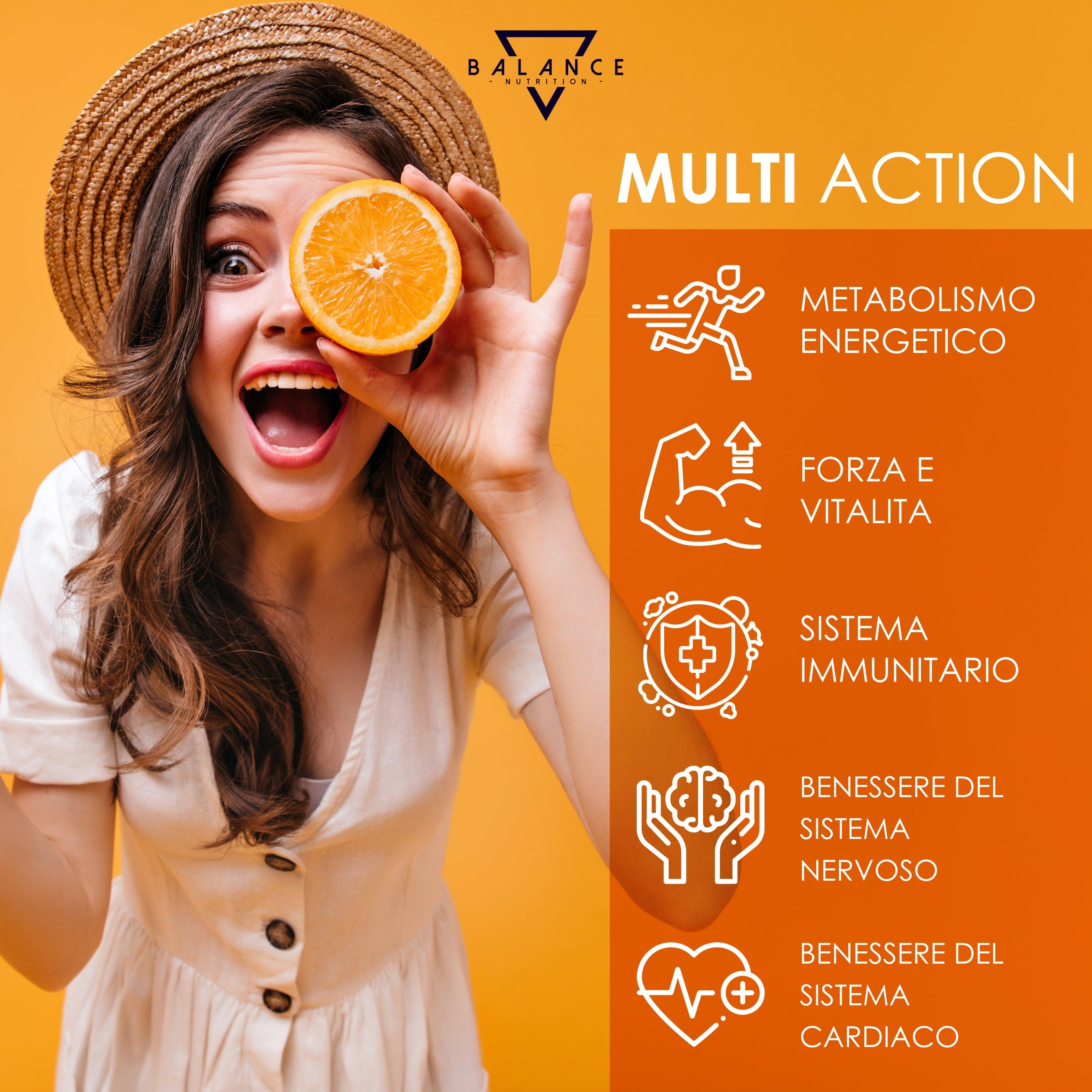VITAMIN B COMPLEX™ - Integratore per ridurre stanchezza e affaticamento e contribuire al normale metabolismo energetico - Balance Nutrition