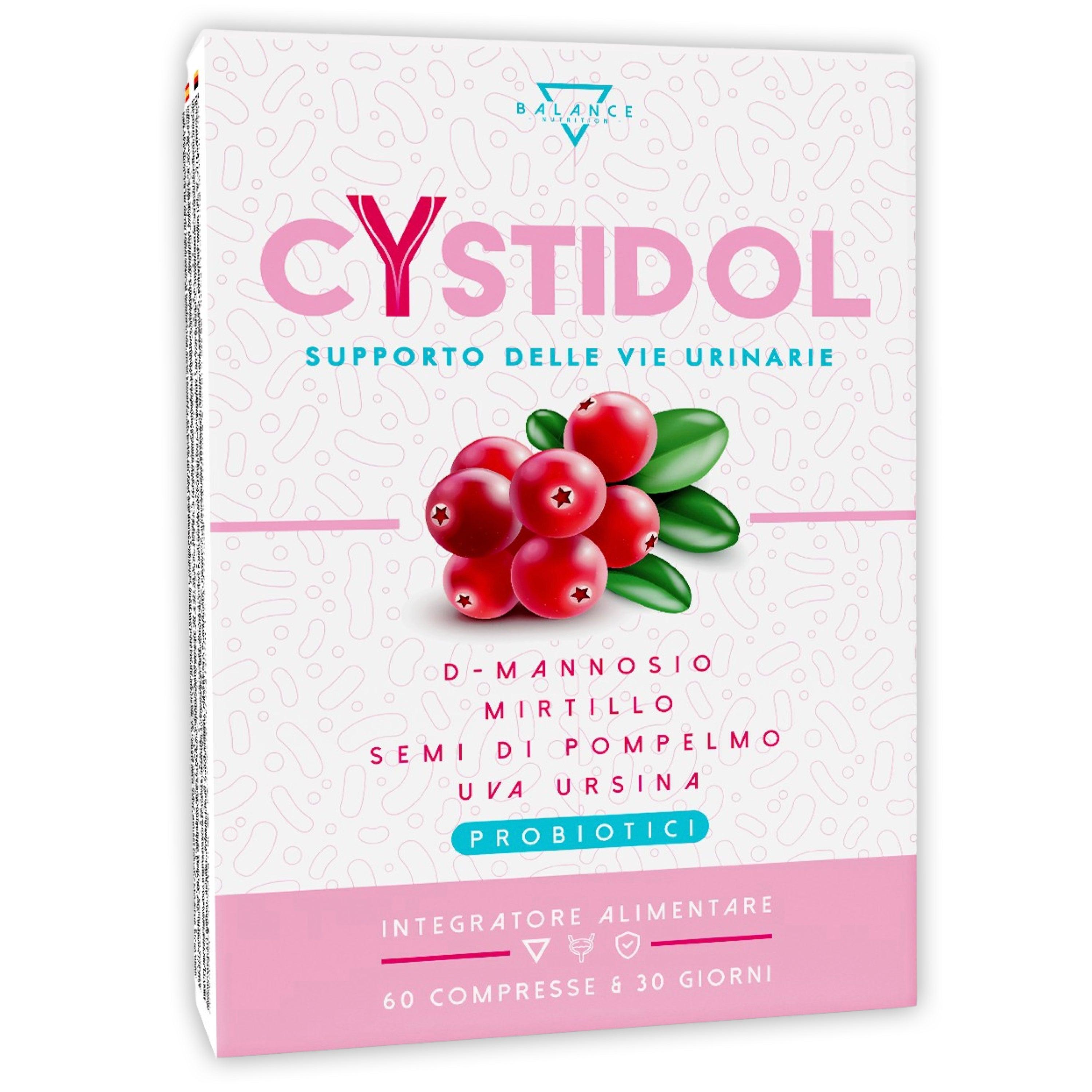 CYSTIDOL™ – Nahrungsergänzungsmittel gegen Zystitis, Candida und Harnwegsinfektionen