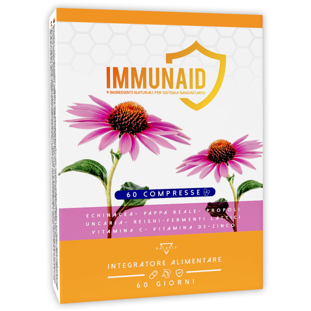 
                  
                    IMMUNAID™ 60 compresse - Integratore per le difese immunitarie
                  
                